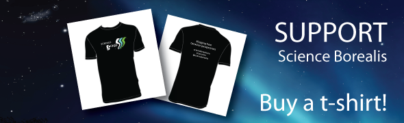 Support Science Borealis! Buy a t-shirt!